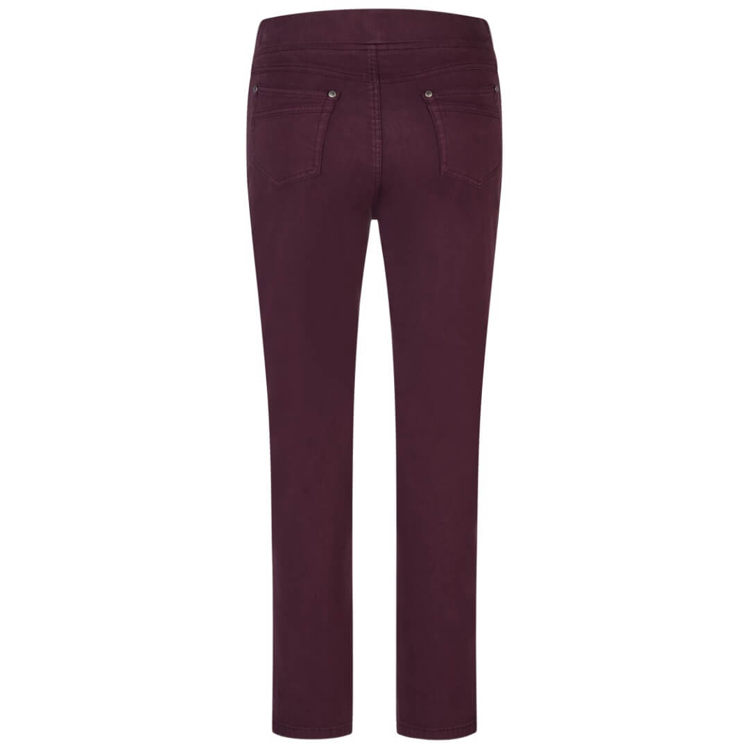 Anna Montana farkku JUMP, viininpunainen - Moment.fi