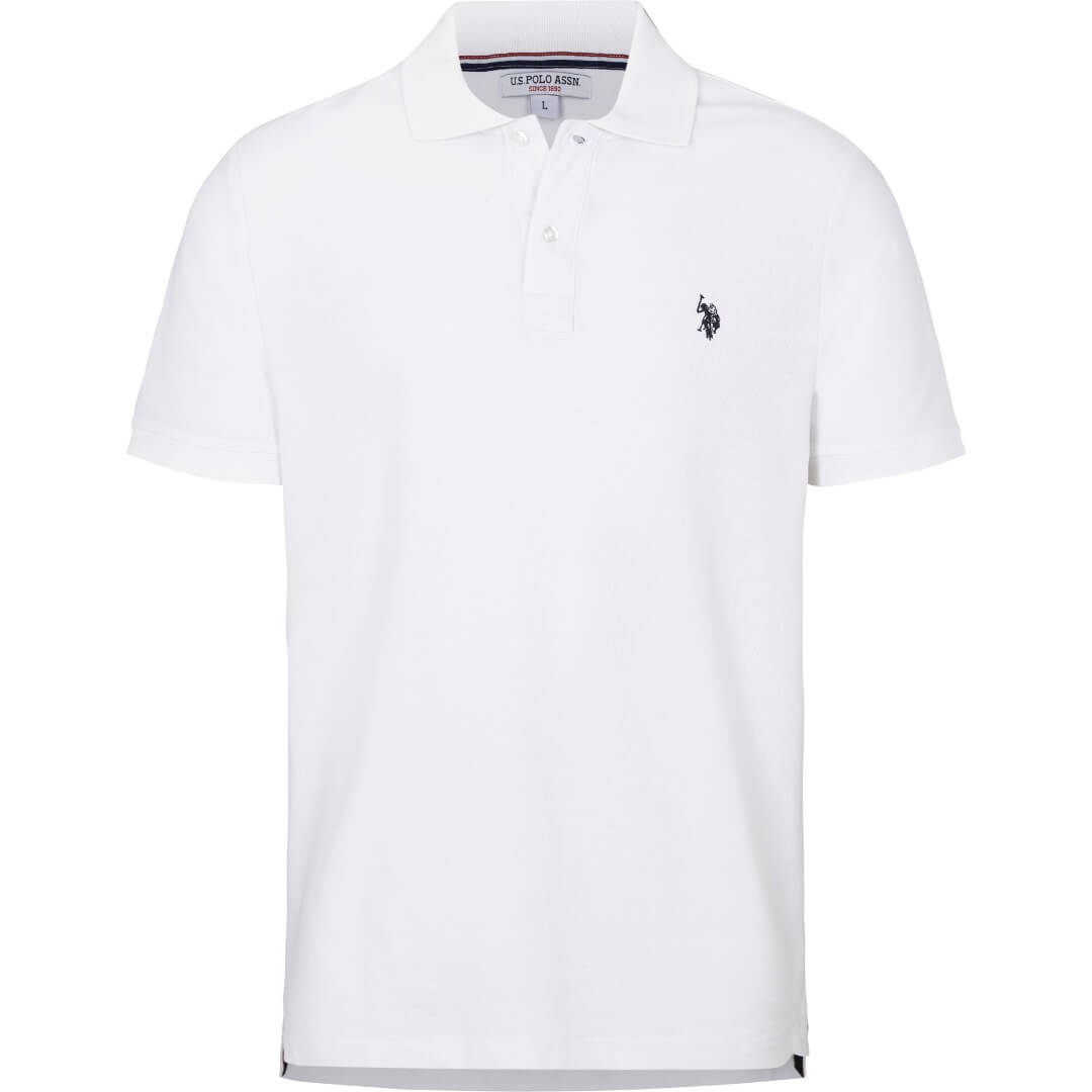 U.S. POLO ASSN pikee, valkoinen - Moment.fi