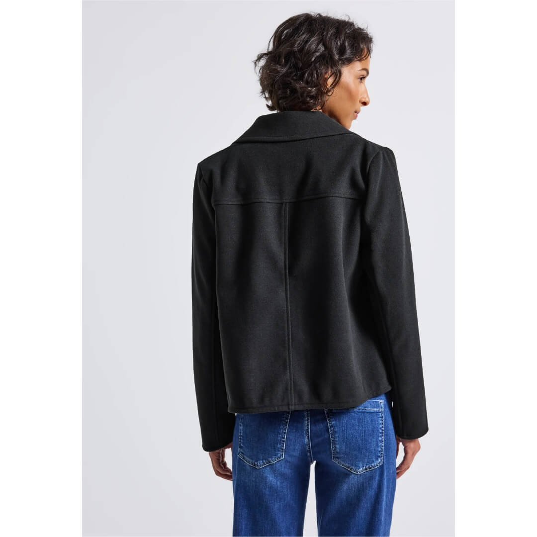 Street One takki lyhyt, tummansininen - Moment.fi