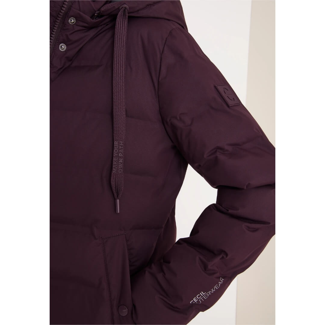 Cecil toppatakki, tummaluumu - Moment.fi