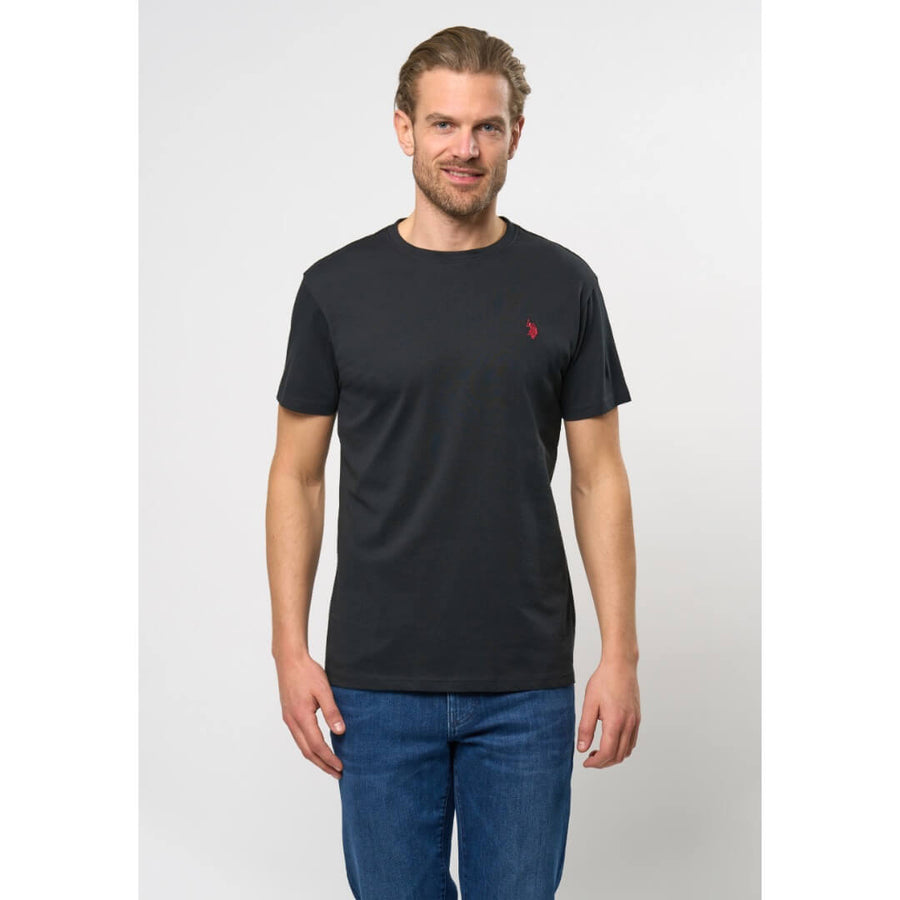 U.S. POLO ASSN t-paita, musta - Moment.fi