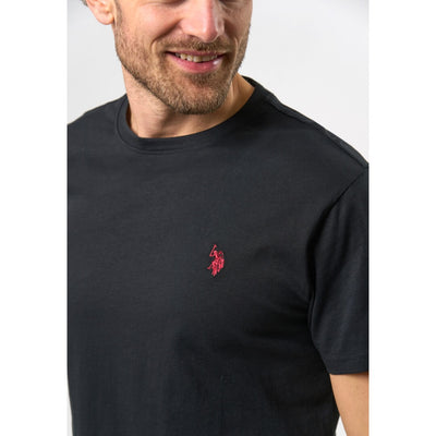 U.S. POLO ASSN t-paita, musta - Moment.fi