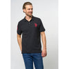 U.S. POLO ASSN pikee prode, musta - Moment.fi