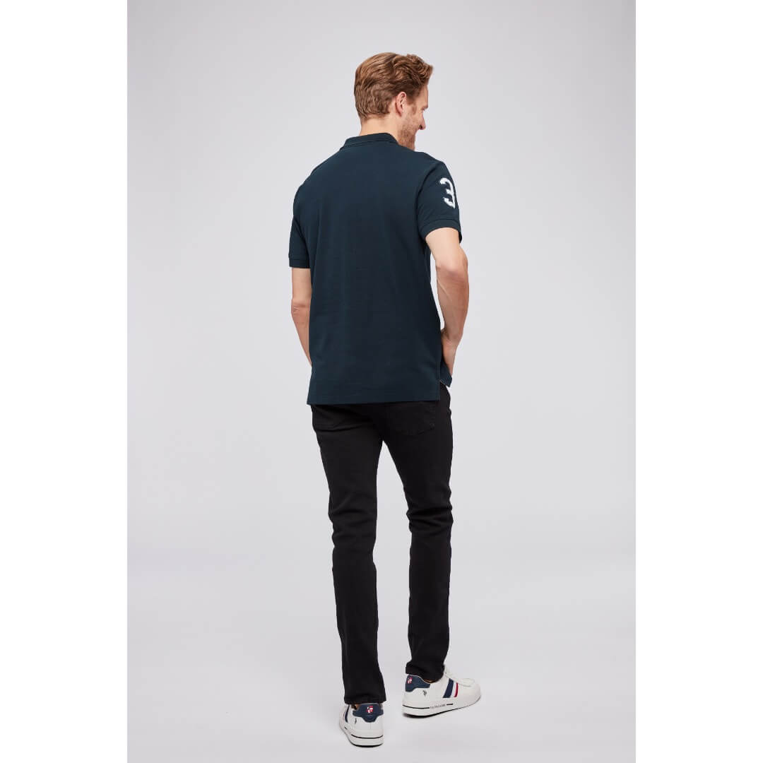 U.S. POLO ASSN pikee prode, tummansininen - Moment.fi