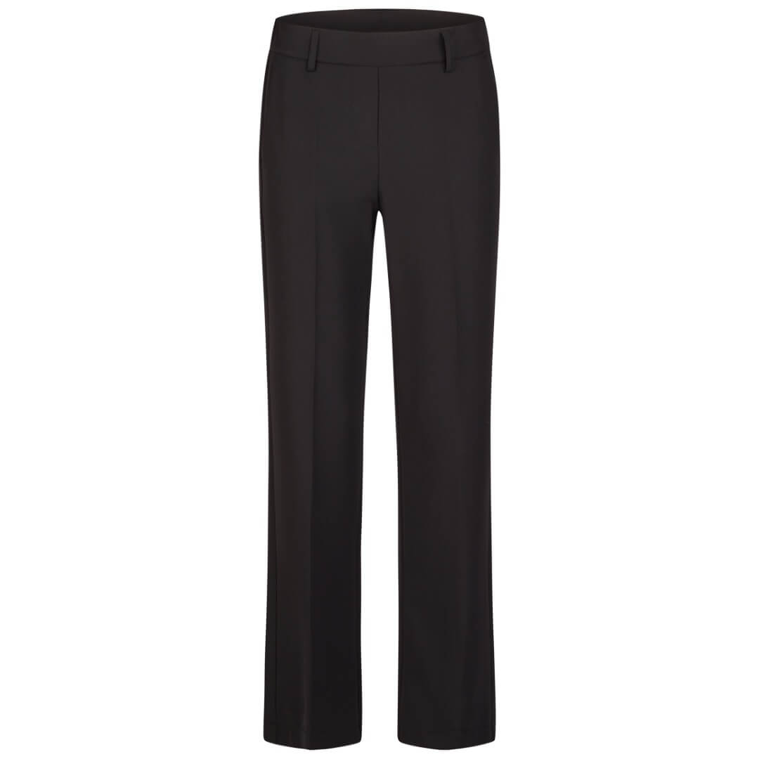 Anna Montana suorahousu leveä, musta - Moment.fi