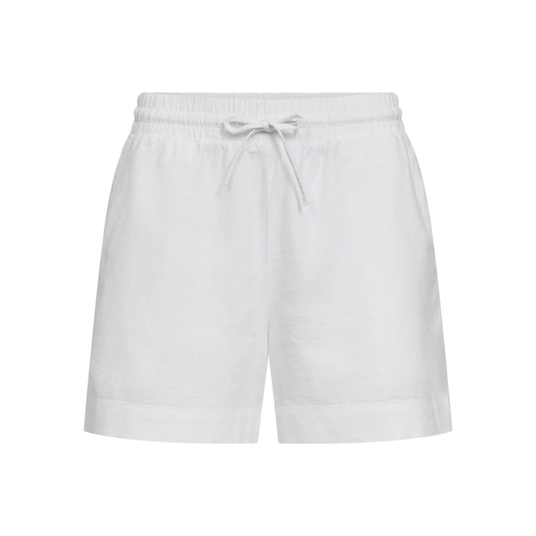 Freequent pellavashortsi, valkoinen - Moment.fi
