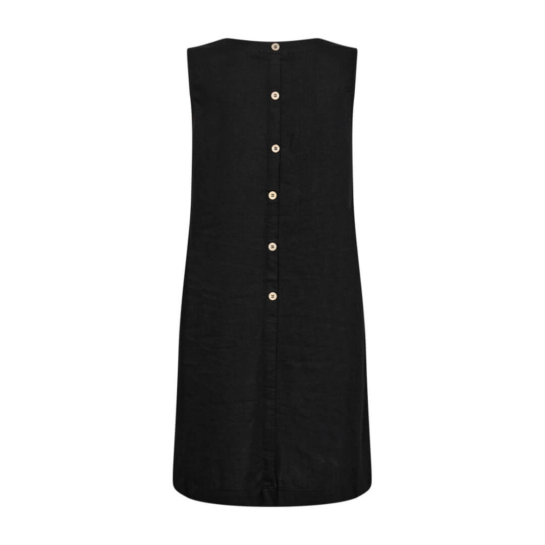 Freequent pellavamekko, musta - Moment.fi