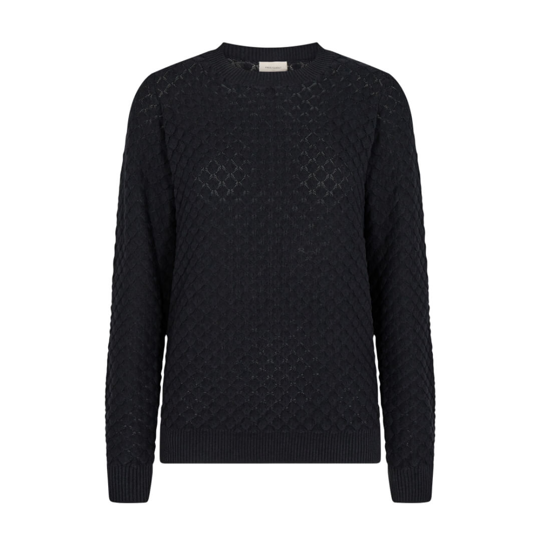 Freequent struktuurineule, musta - Moment.fi