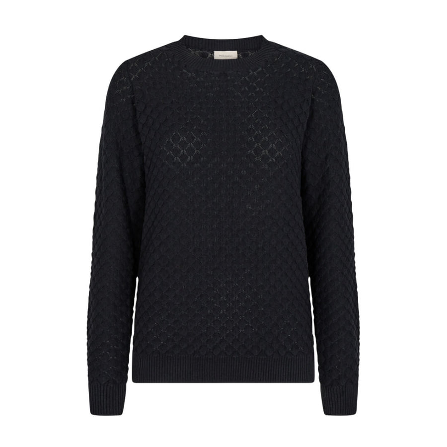 Freequent struktuurineule, musta - Moment.fi