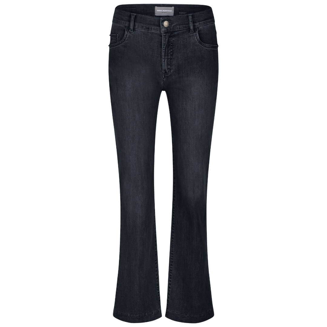 Anna Montana farkku bootcut, tummansininen - Moment.fi