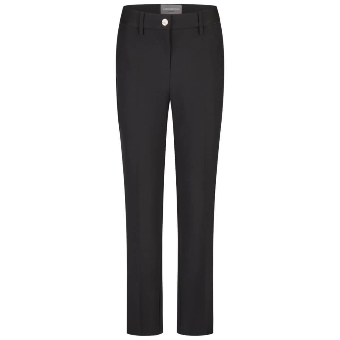 Anna Monatana suorahousu, musta - Moment.fi