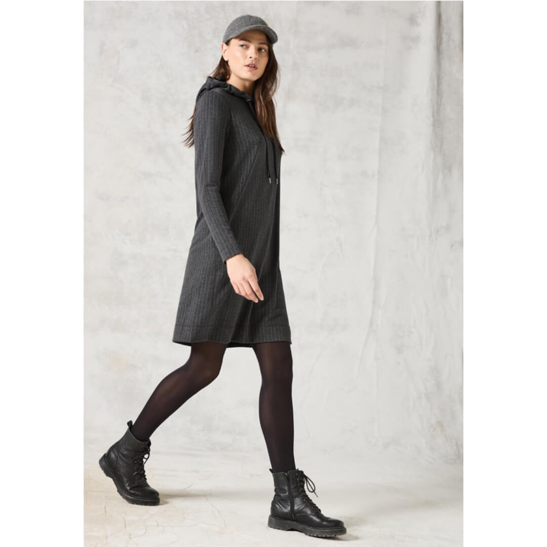 Cecil collegemekko raita, harmaa - Moment.fi