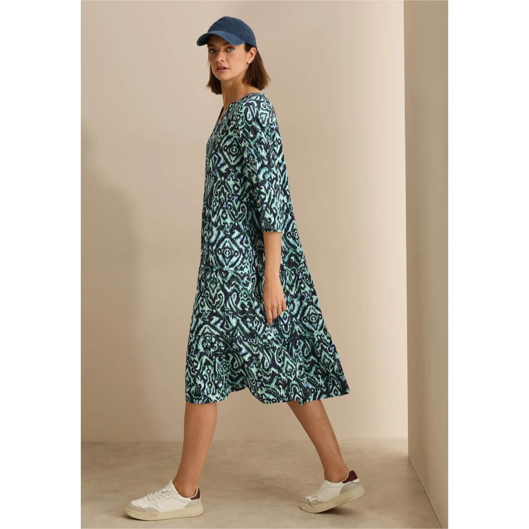 Cecil kuosimekko, vihreä - Moment.fi