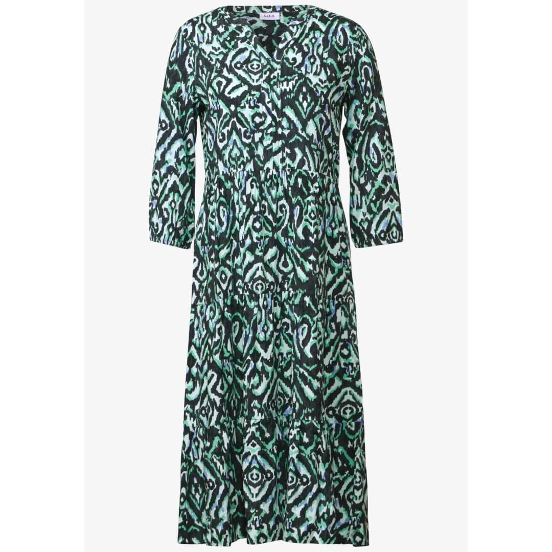 Cecil kuosimekko, vihreä - Moment.fi