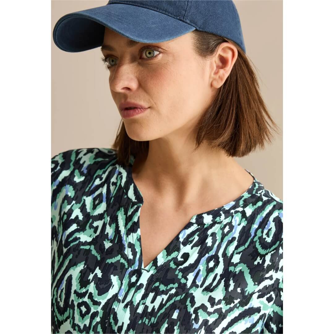 Cecil kuosimekko, vihreä - Moment.fi