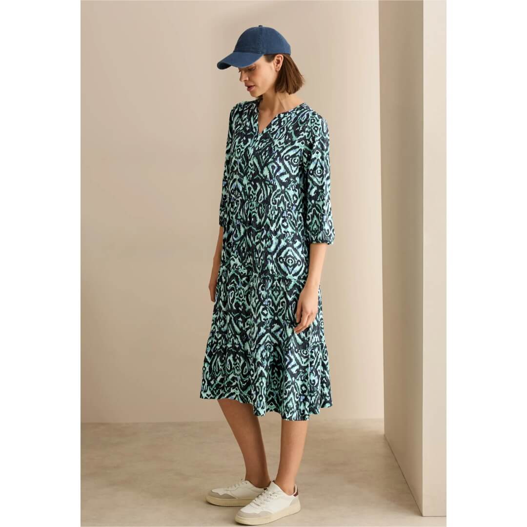 Cecil kuosimekko, vihreä - Moment.fi