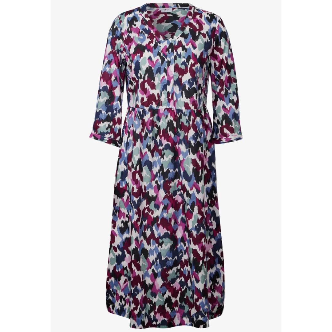 Cecil kuosimekko, fuksia - Moment.fi