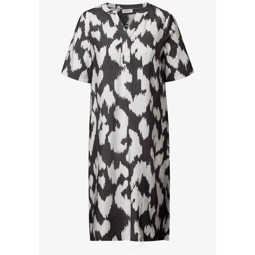 Cecil kuosimekko, harmaa - Moment.fi