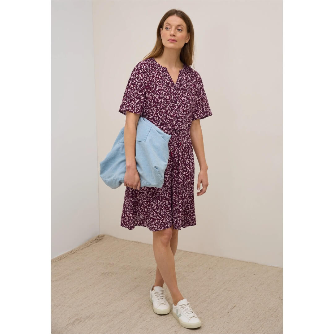 Cecil kuosimekko, viininpunainen - Moment.fi