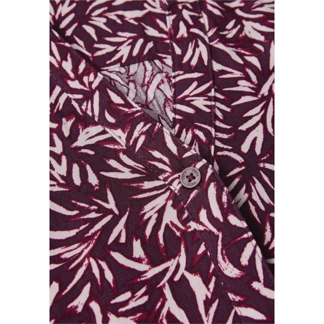 Cecil kuosimekko, viininpunainen - Moment.fi