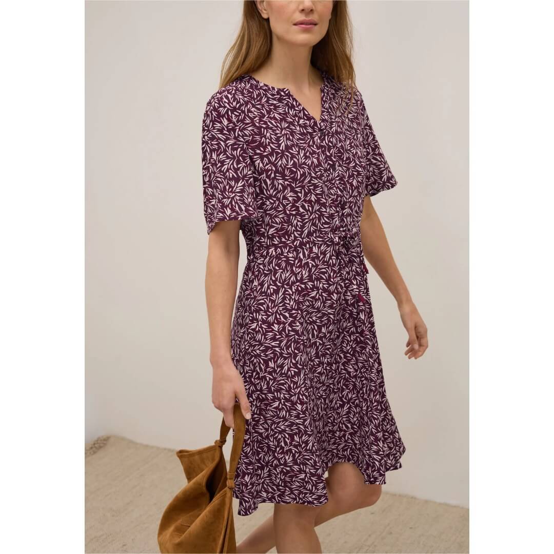 Cecil kuosimekko, viininpunainen - Moment.fi