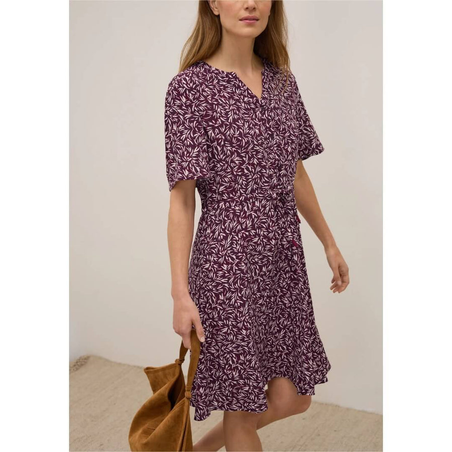 Cecil kuosimekko, viininpunainen - Moment.fi