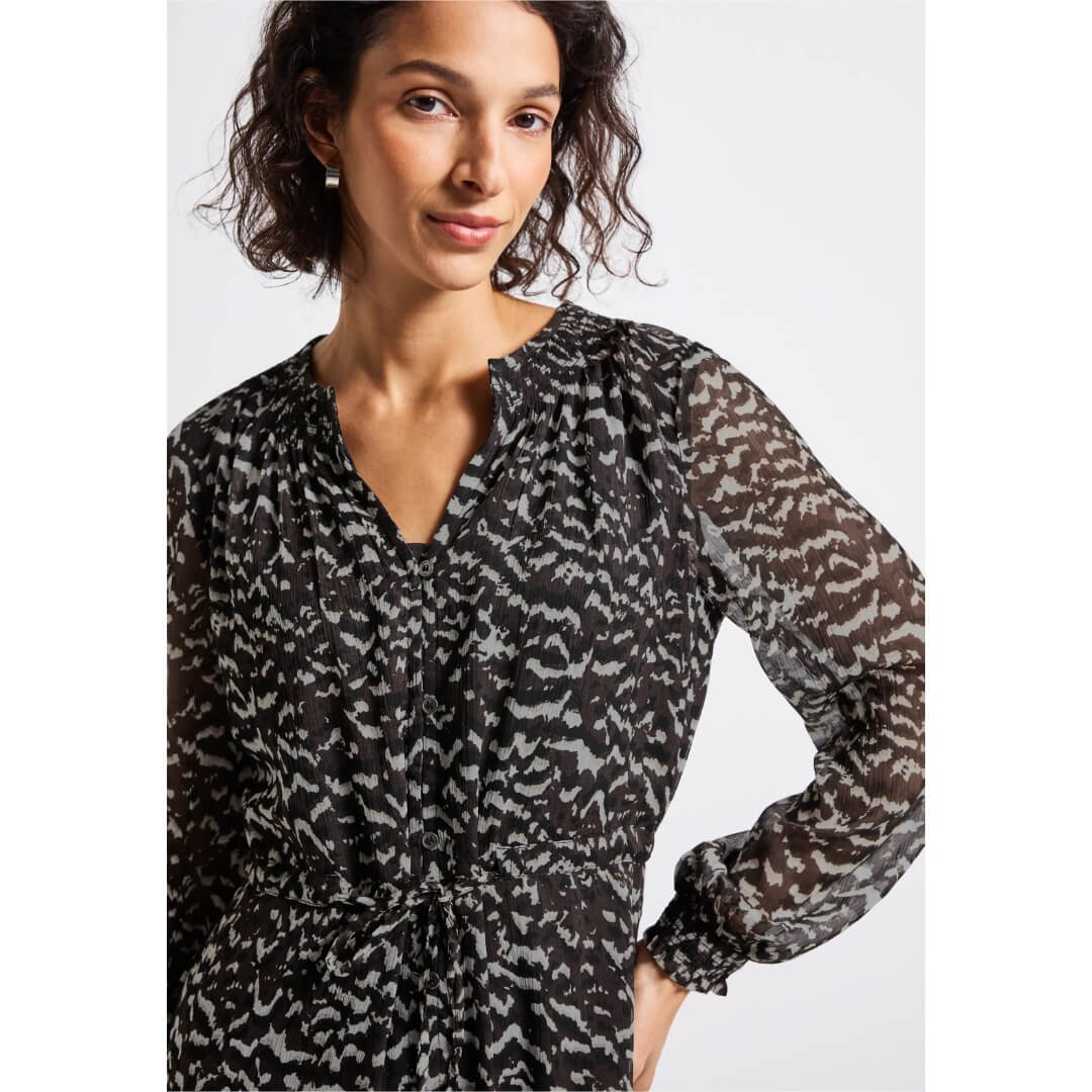 Street One kuosimekko, ruskea - Moment.fi