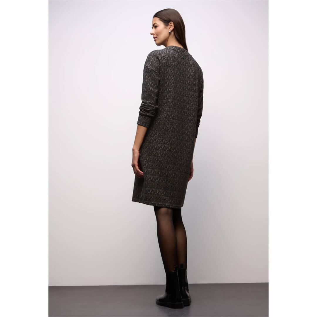 Street One kuosimekko, musta