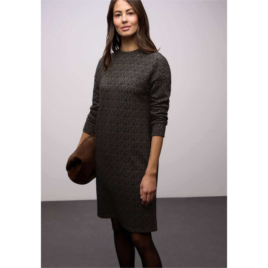 Street One kuosimekko, musta