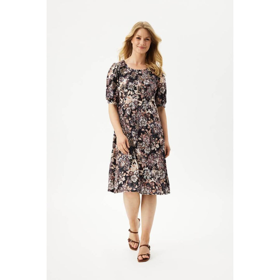 In Front kuosimekko, musta - Moment.fi