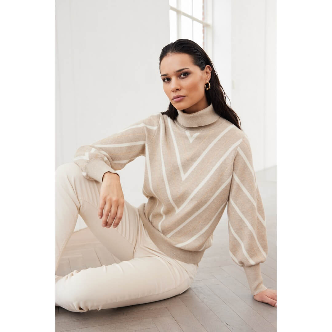 Micha pooloneule, beige - Moment.fi