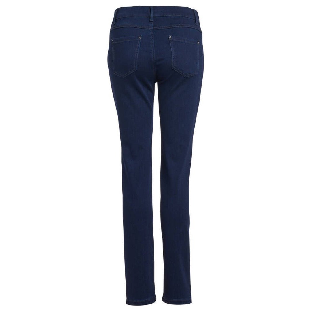 Anna Montana farkku THERMO 5 tasku, tummansininen - Moment.fi