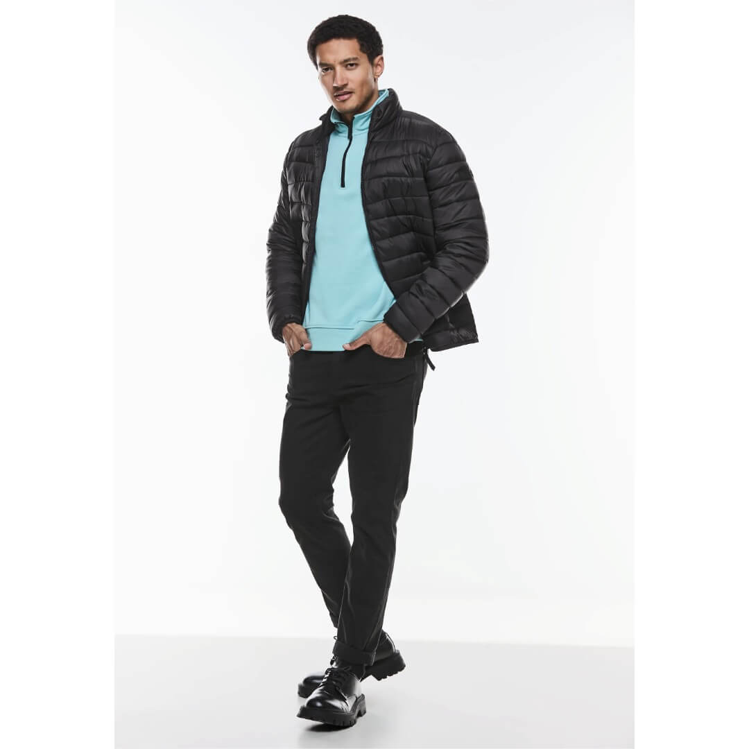 Street One kevyttoppatakki, musta - Moment.fi