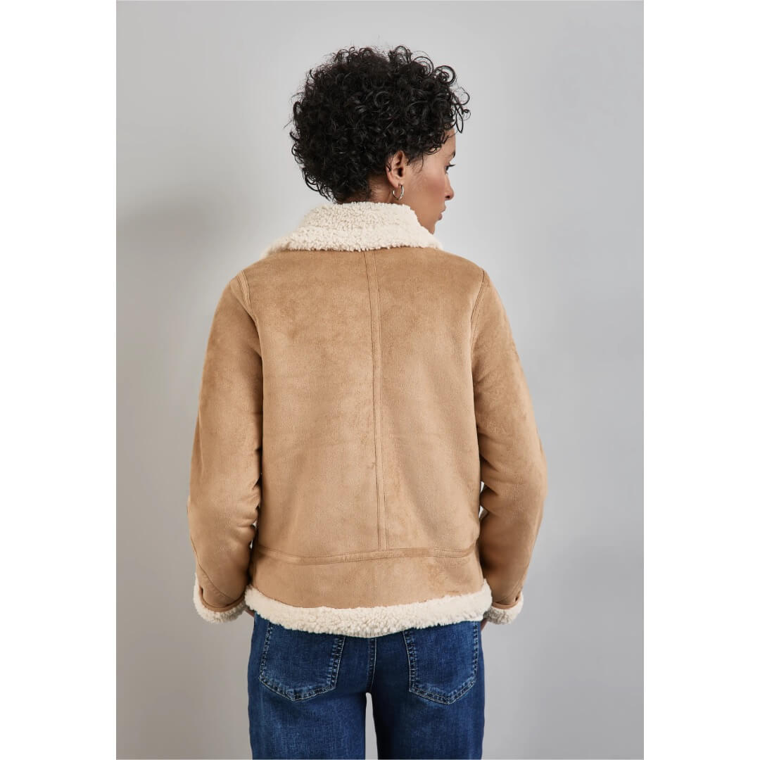 Street One kelsitakki, beige - Moment.fi