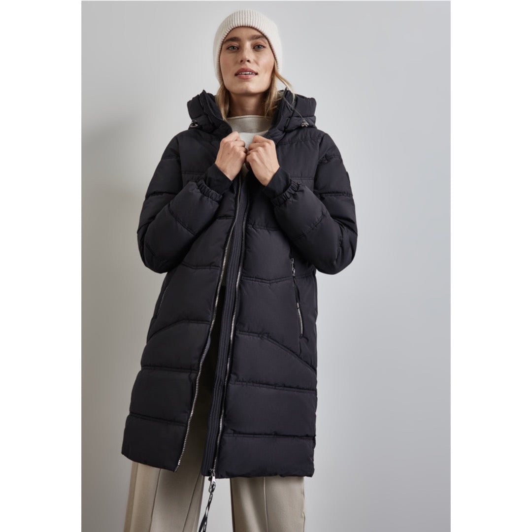 Street One toppatakki, musta - Moment.fi