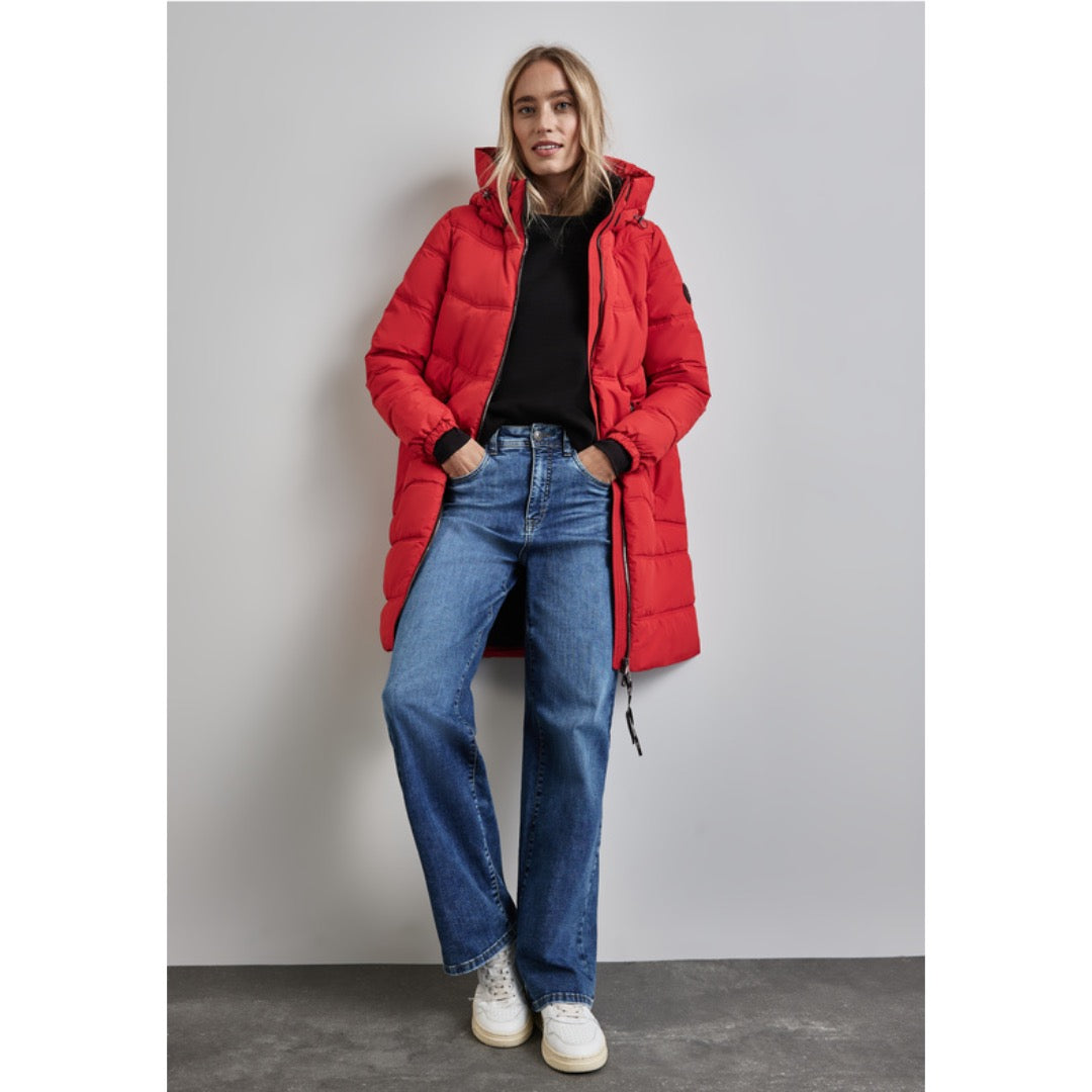 Street One toppatakki, punainen - Moment.fi