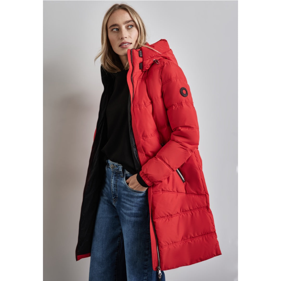 Street One toppatakki, punainen - Moment.fi