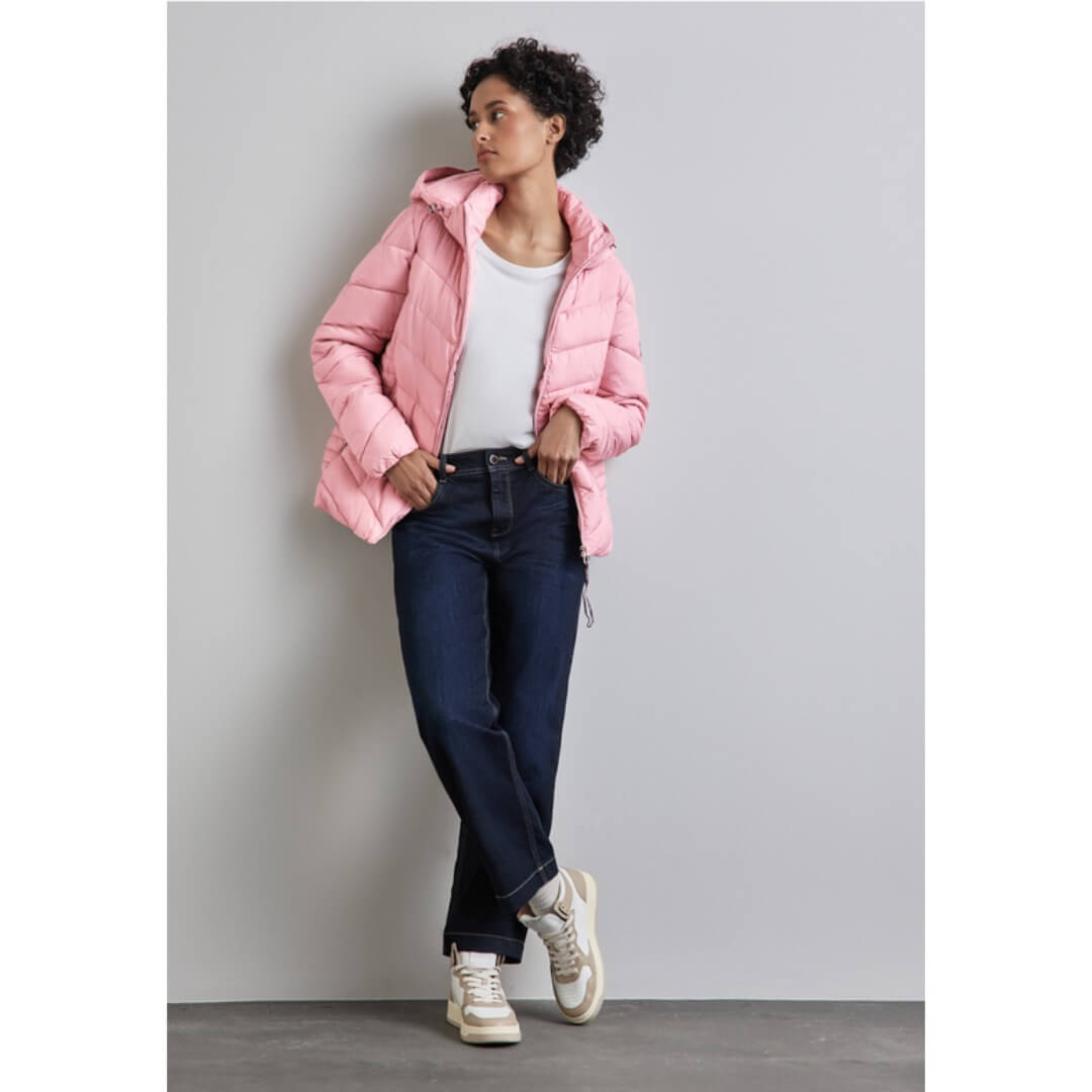 Street One kevyttoppatakki, vaaleanpunainen - Moment.fi