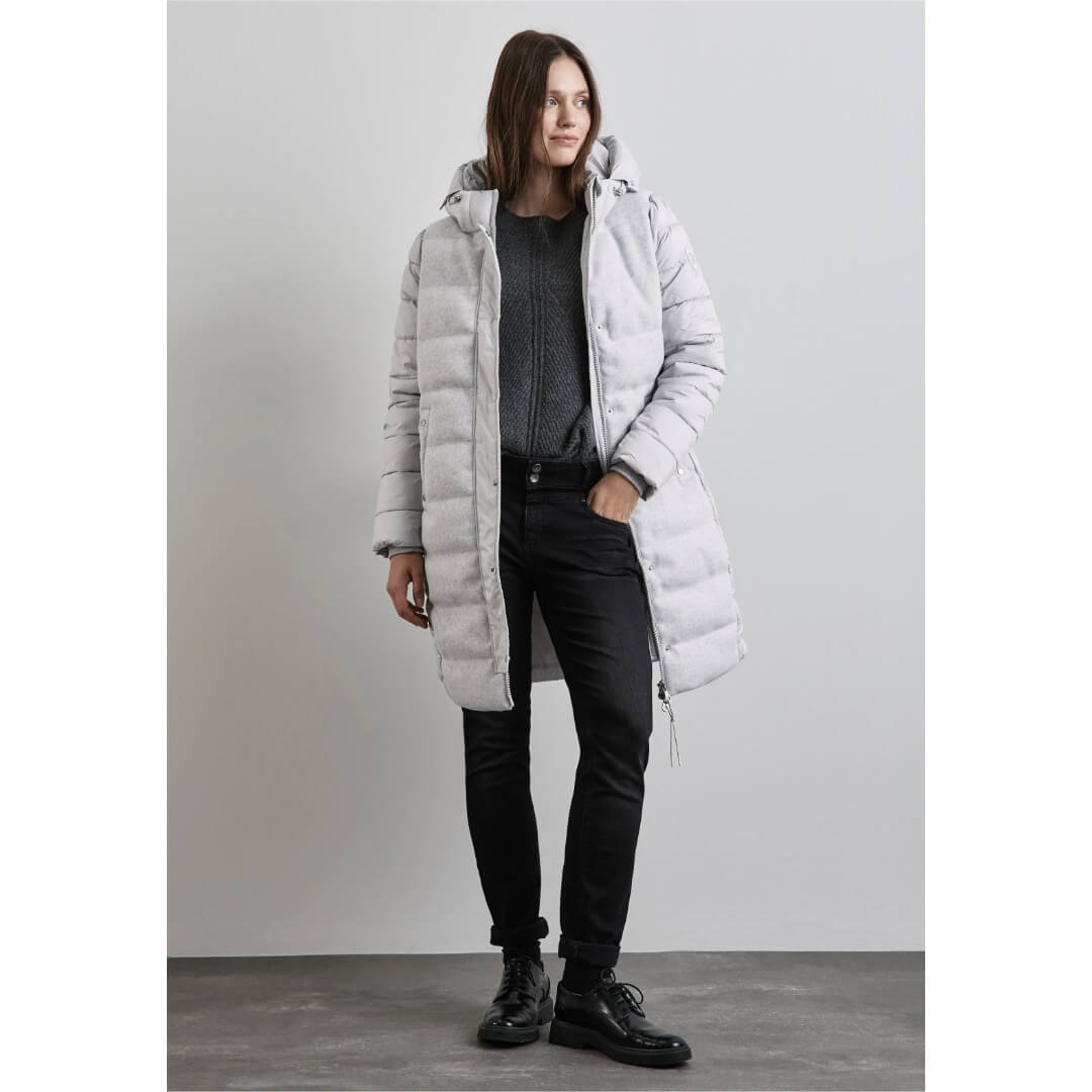 Street One toppatakki, vaaleanharmaa - Moment.fi