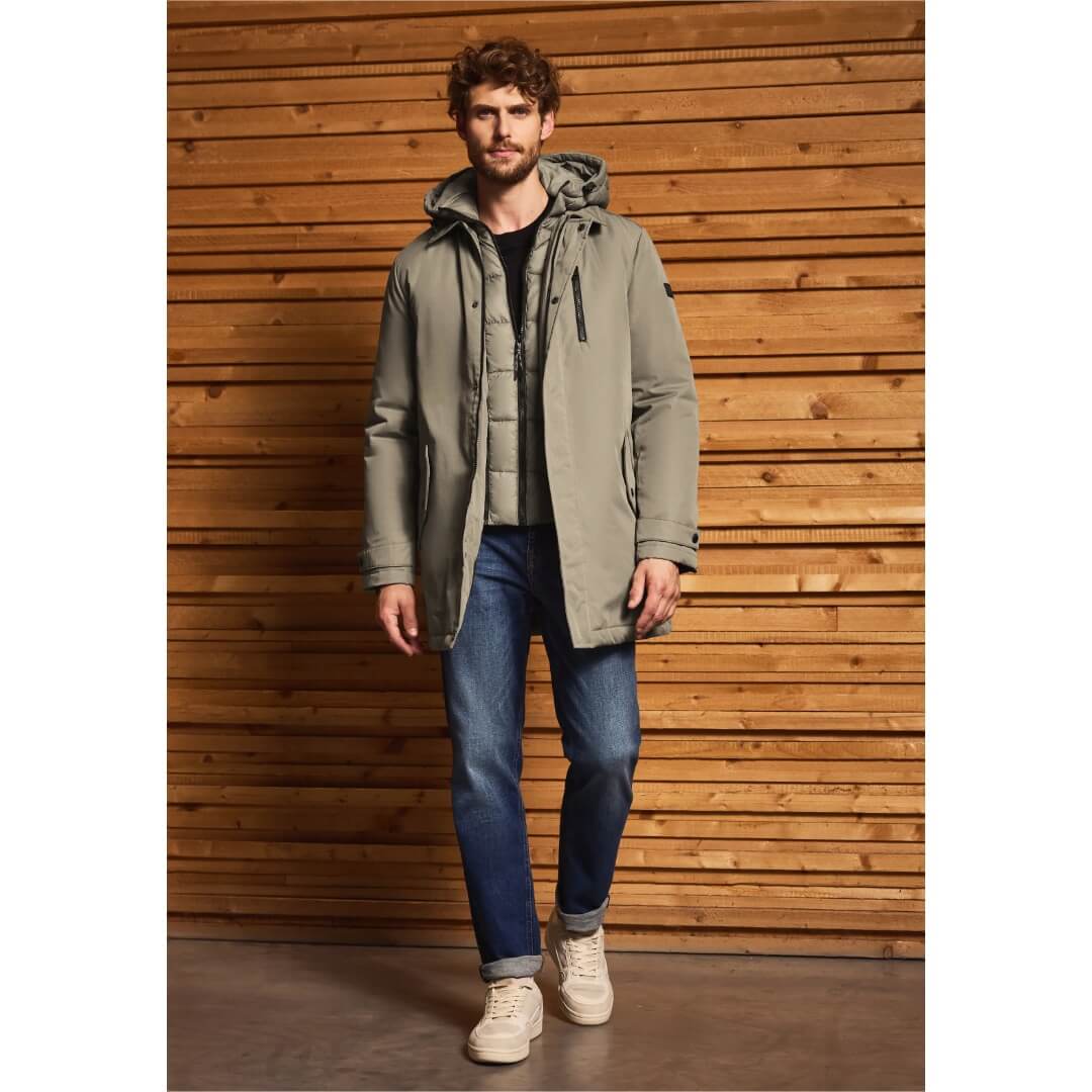 Street One parkatakki, beige - Moment.fi