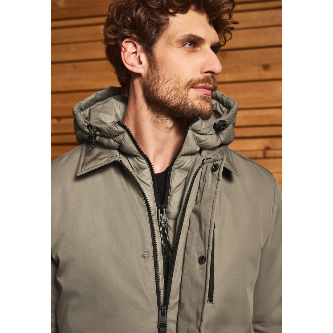 Street One parkatakki, beige - Moment.fi