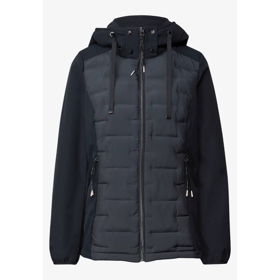 Street One takki material mix. tummansininen - Moment.fi