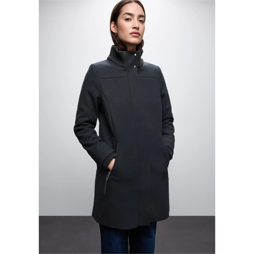 Street One villakangastakki, tummansininen - Moment.fi