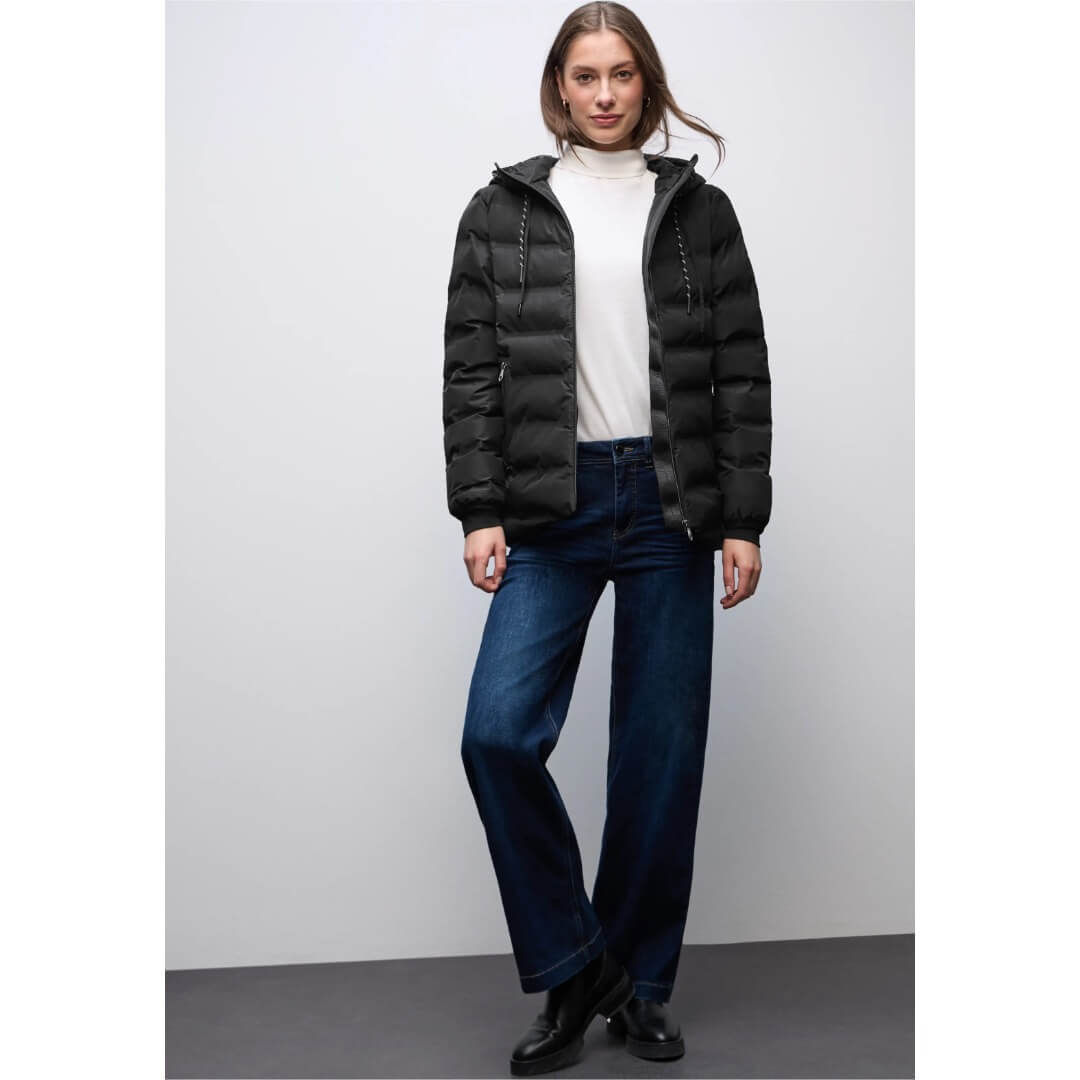 Street One toppatakki lyhyt, musta - Moment.fi