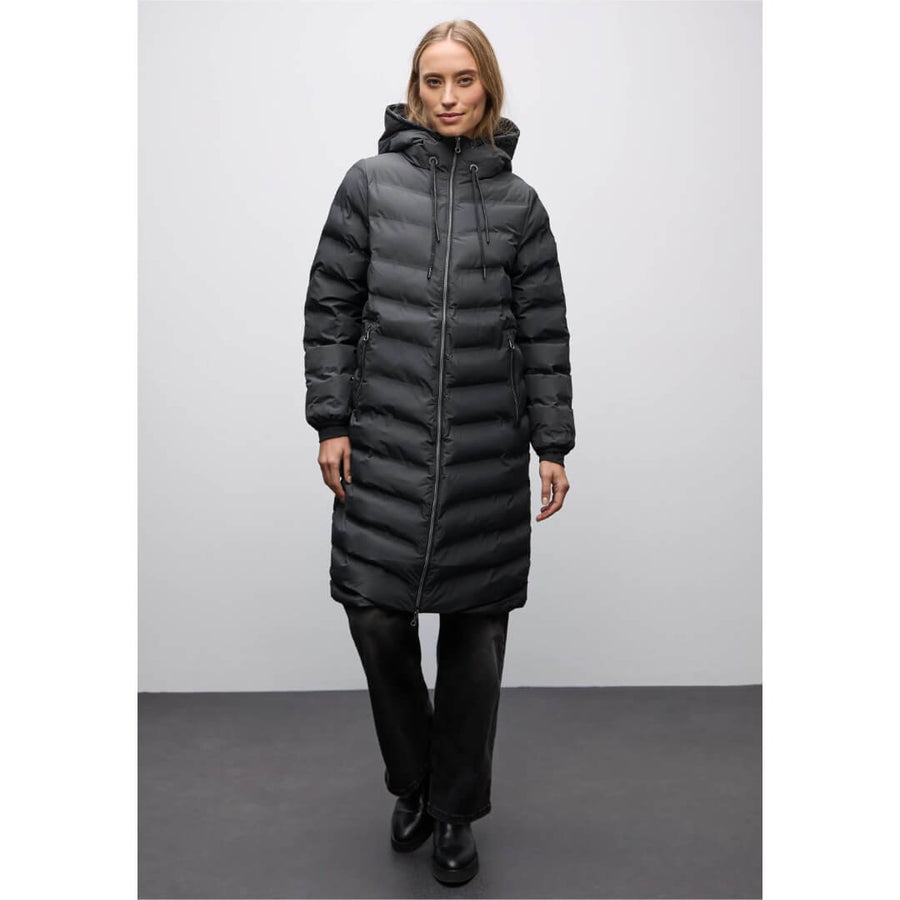 Street One toppatakki pidempi, tummansininen - Moment.fi