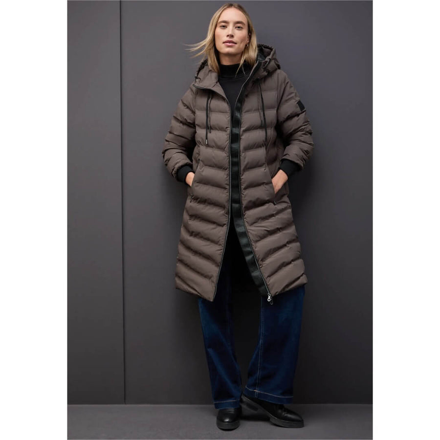 Street One toppatakki, ruskea - Moment.fi