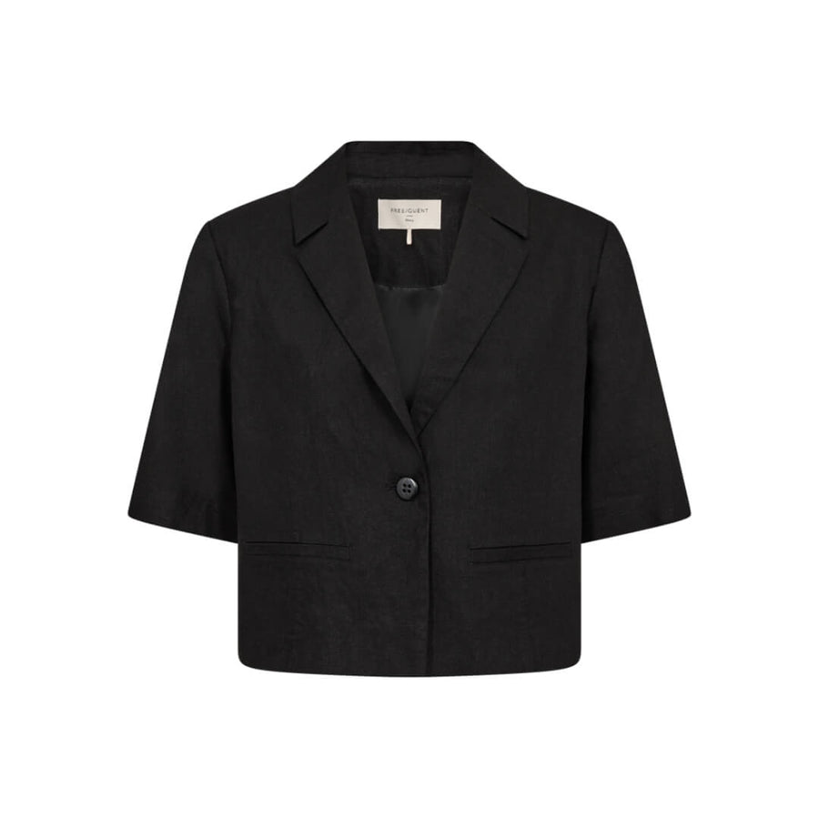 Freequent pellavajakku, musta - Moment.fi