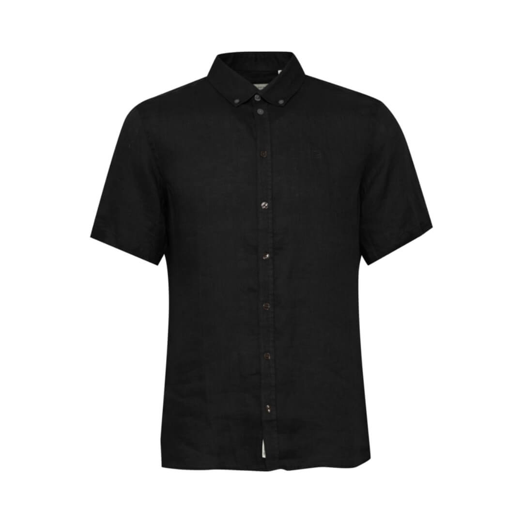 Casual Friday pellavapaita 1/2, musta - Moment.fi