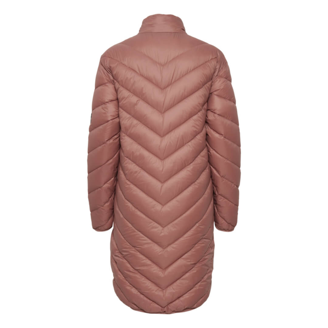 Fransa kevyttoppatakki, vaaleanpunainen - Moment.fi