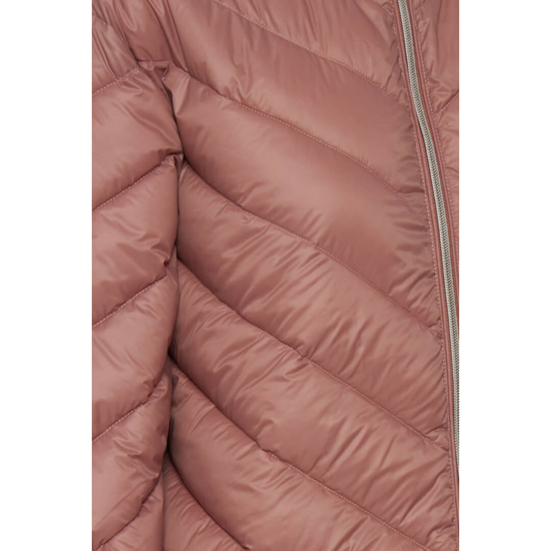 Fransa kevyttoppatakki, vaaleanpunainen - Moment.fi